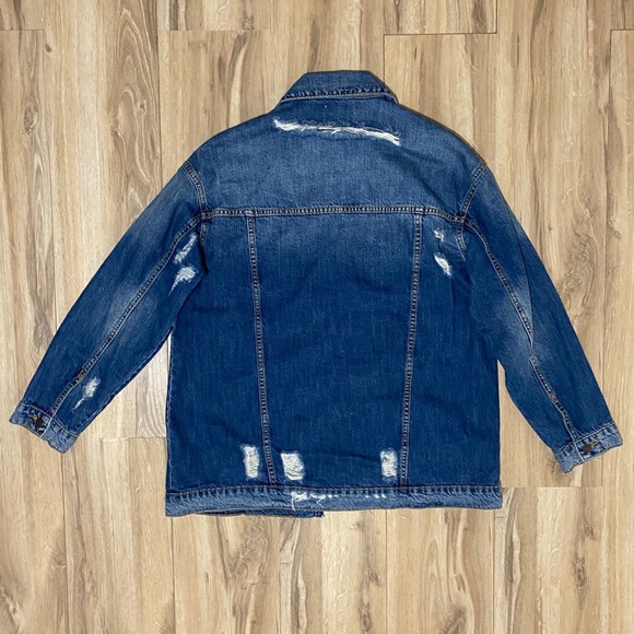 Oversized Denim Jacket - Picture 2 of 6
